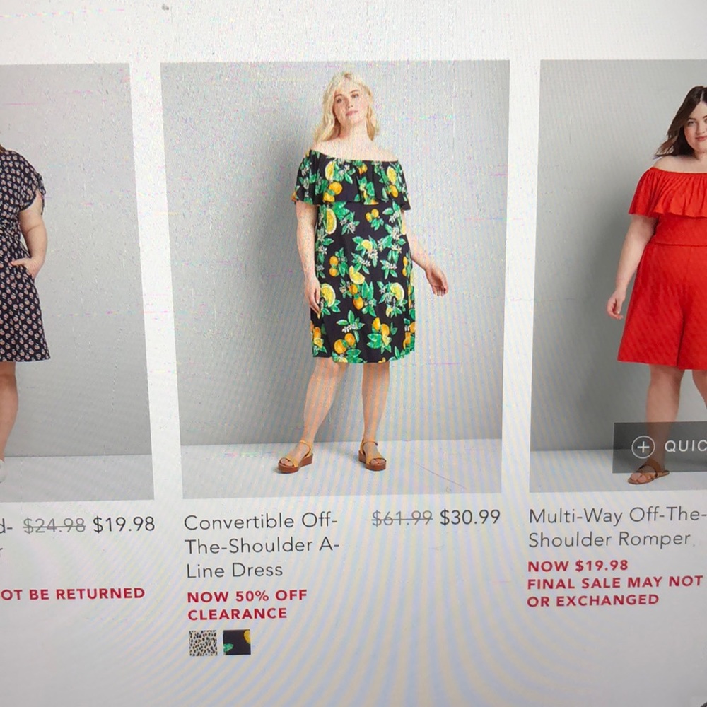 Lane Bryant Dress, EUC - Picture 4 of 4